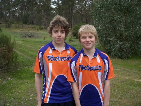 Angus Robinson and Nicholas Collins