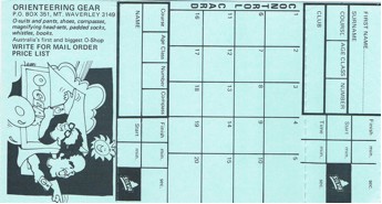 control card