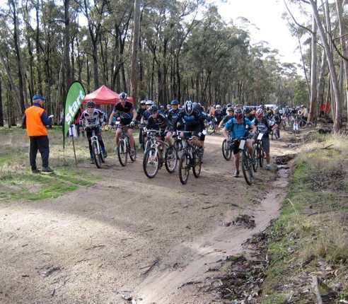 Starting line